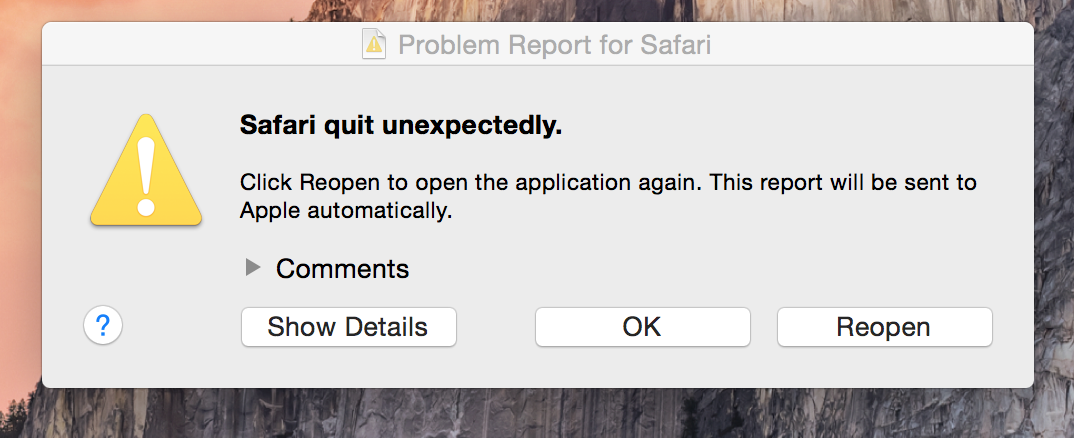 install ntfs for mac quit unexpectedly